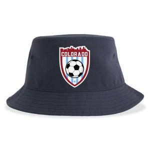 Colorado Soccer City Skyline Futbol Club Match Day Fan Sustainable Bucket Hat