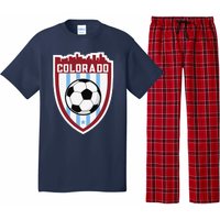 Colorado Soccer City Skyline Futbol Club Match Day Fan Pajama Set