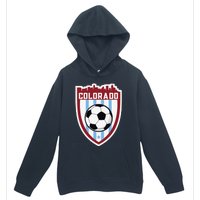 Colorado Soccer City Skyline Futbol Club Match Day Fan Urban Pullover Hoodie