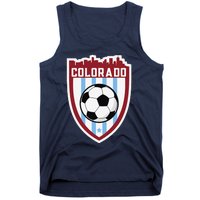 Colorado Soccer City Skyline Futbol Club Match Day Fan Tank Top