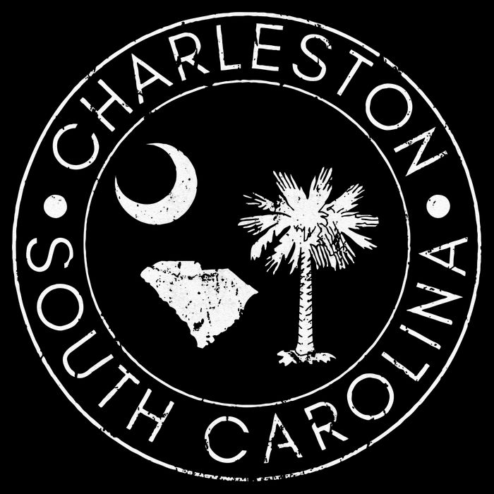 Charleston South Carolina Flag State Map SC Home Vintage Backpack