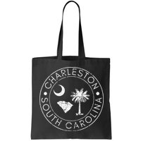 Charleston South Carolina Flag State Map SC Home Vintage Bag