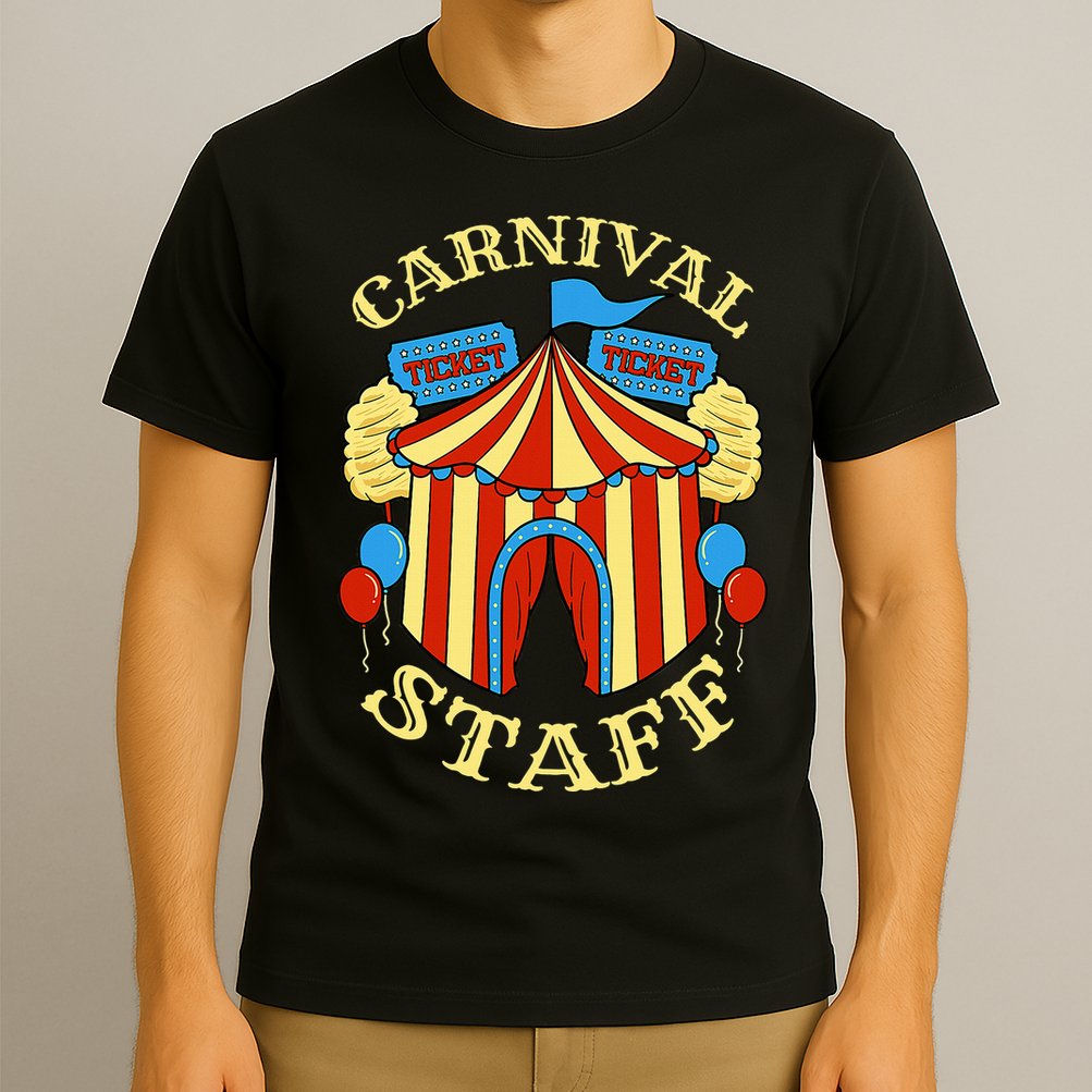 Carnival Staff Circus Event Security Ringmaster Lover Gift T-Shirt