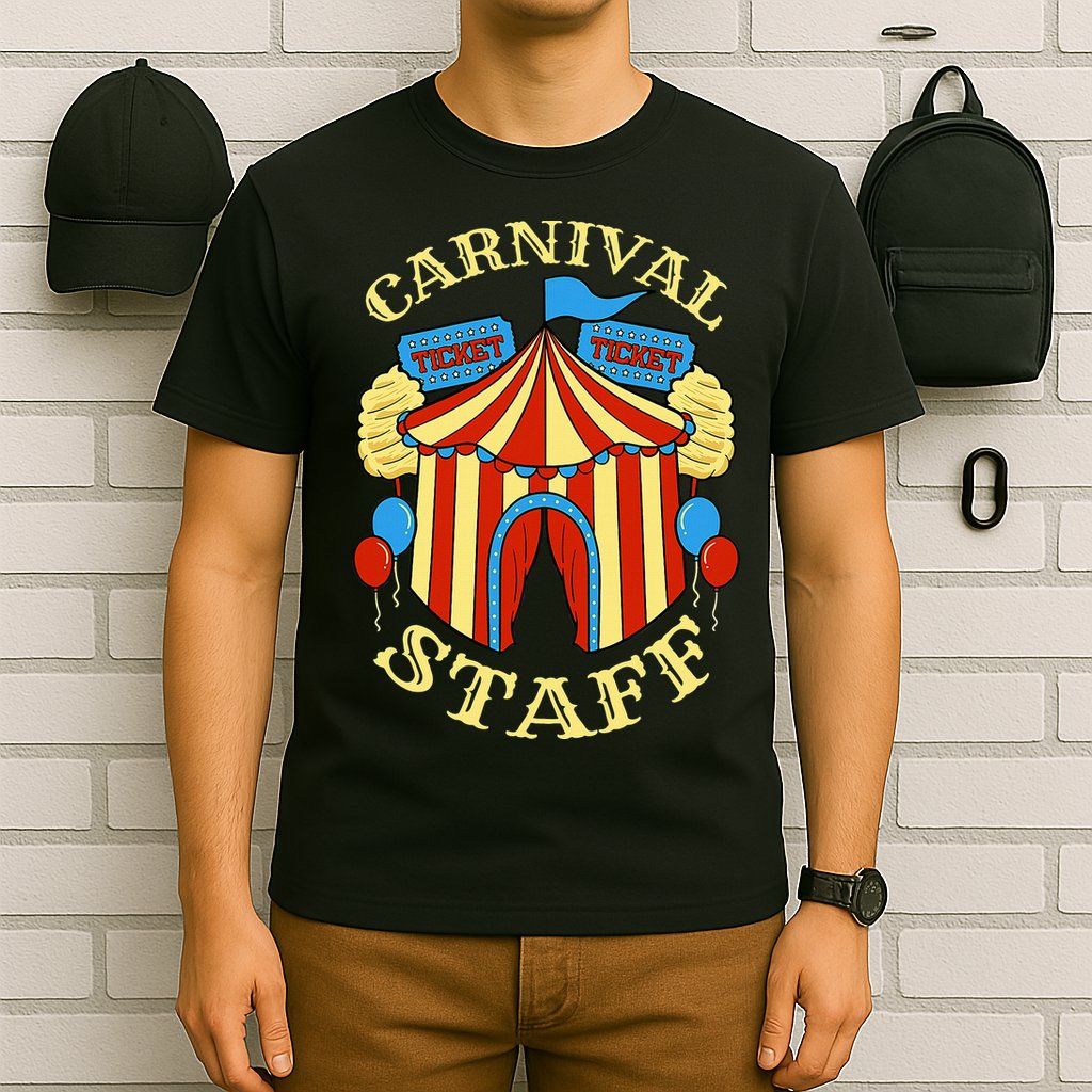 Carnival Staff Circus Event Security Ringmaster Lover Gift T-Shirt