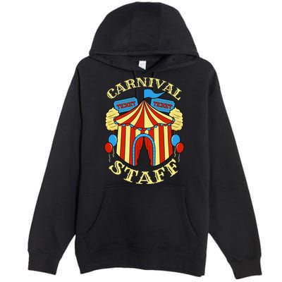 Carnival Staff Circus Event Security Ringmaster Lover Gift Premium Pullover Hoodie