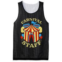 Carnival Staff Circus Event Security Ringmaster Lover Gift Mesh Reversible Basketball Jersey Tank