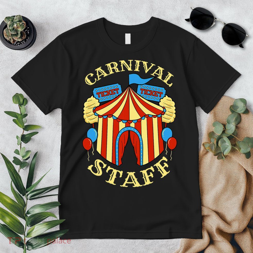 Carnival Staff Circus Event Security Ringmaster Lover Gift Premium T-Shirt