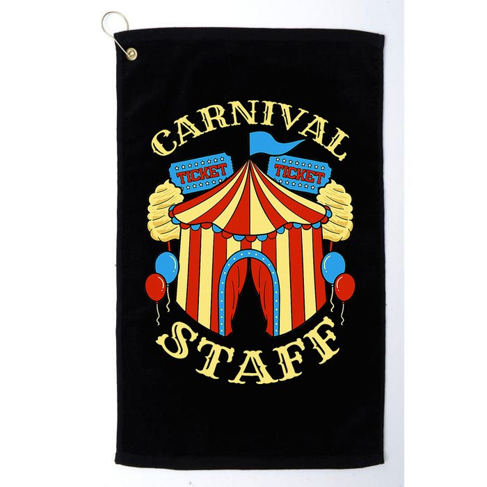 Carnival Staff Circus Event Security Ringmaster Lover Gift Golf Towel