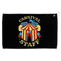 Carnival Staff Circus Event Security Ringmaster Lover Gift Grommeted Golf Towel