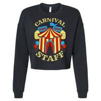 Carnival Staff Circus Event Security Ringmaster Lover Gift Cropped Pullover Crew