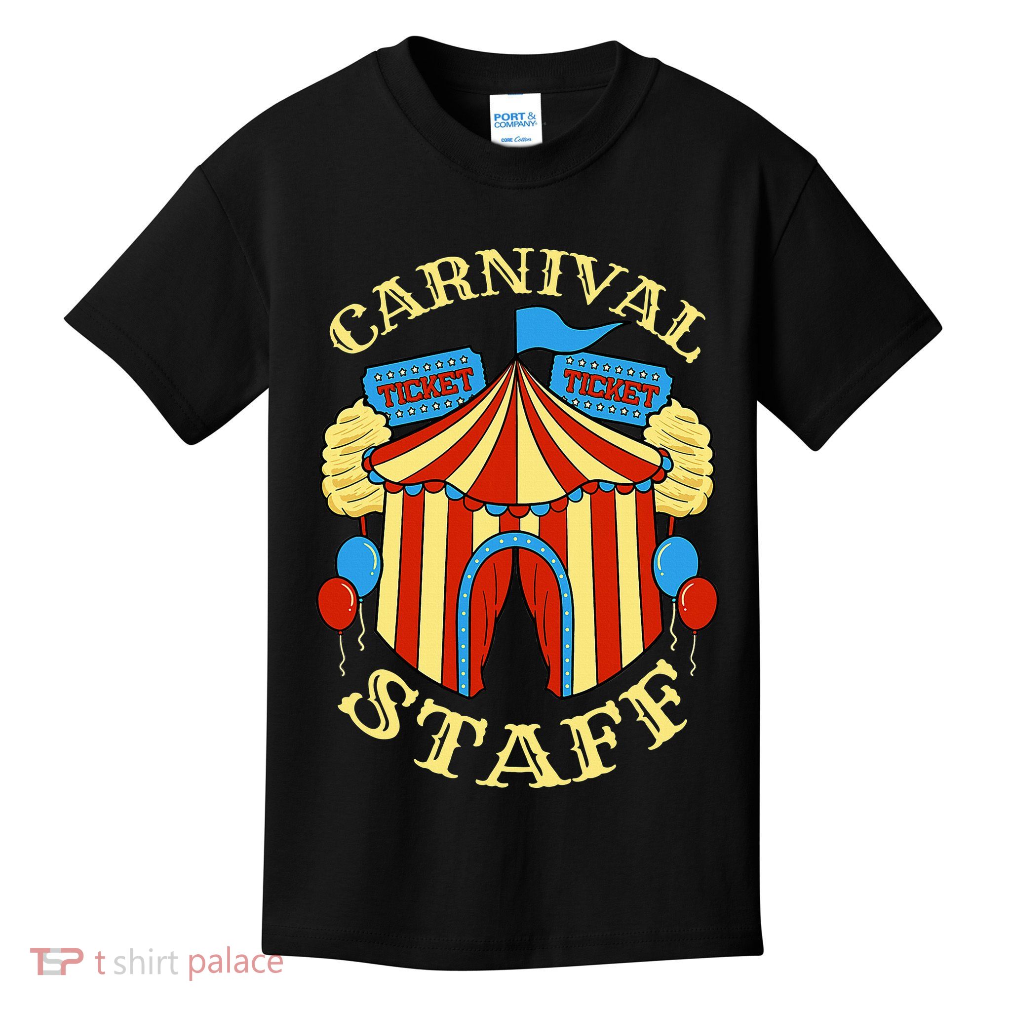 Carnival Staff Circus Event Security Ringmaster Lover Gift Kids T-Shirt