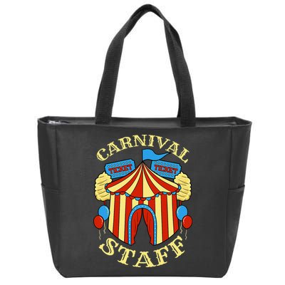 Carnival Staff Circus Event Security Ringmaster Lover Gift Zip Tote Bag