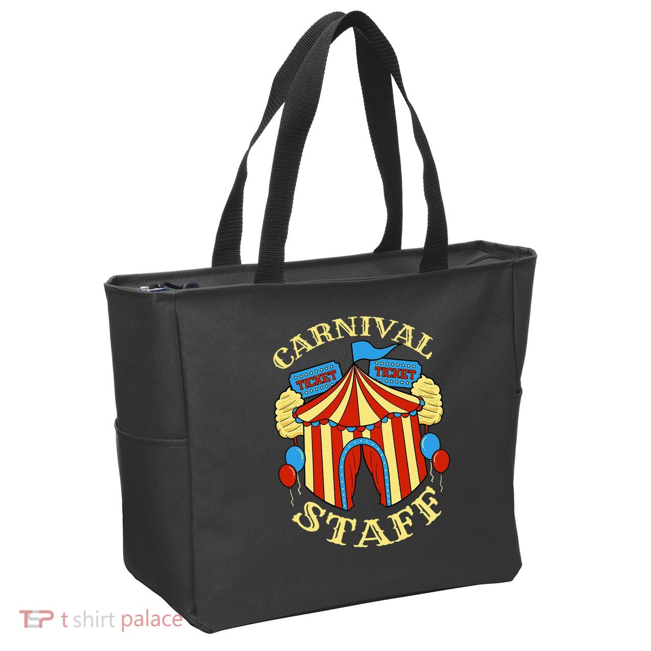 Carnival Staff Circus Event Security Ringmaster Lover Gift Zip Tote Bag