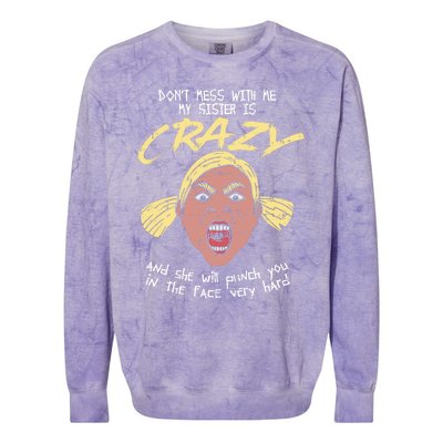 Crazy Sister Colorblast Crewneck Sweatshirt