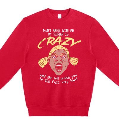 Crazy Sister Premium Crewneck Sweatshirt