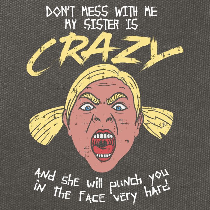 Crazy Sister Cotton Canvas Backpack