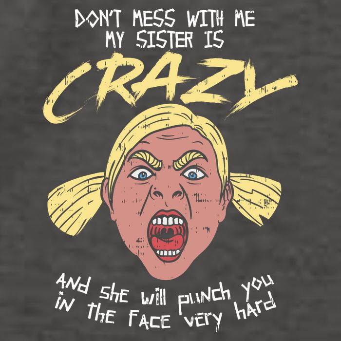 Crazy Sister Vector Backpack