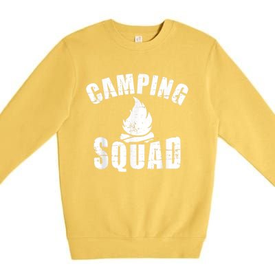 Camping Squad Premium Crewneck Sweatshirt