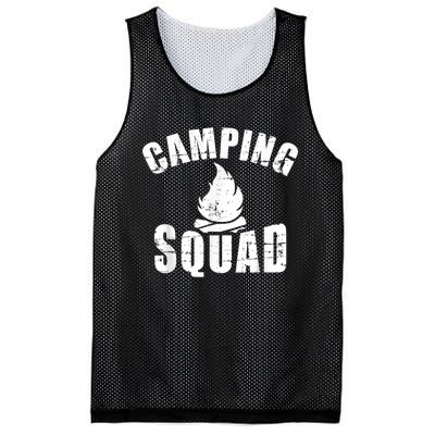 Camping Squad Mesh Reversible Basketball Jersey Tank