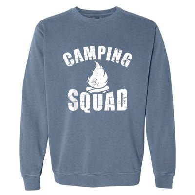 Camping Squad Garment-Dyed Sweatshirt