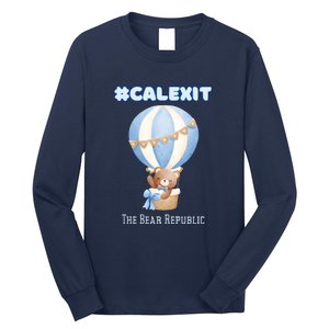 California Secession Calexit Bear Republic Long Sleeve Shirt