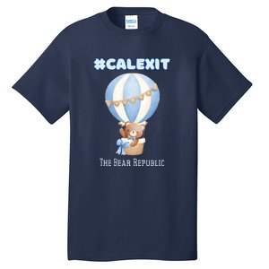 California Secession Calexit Bear Republic Tall T-Shirt