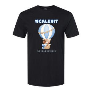 California Secession Calexit Bear Republic Softstyle CVC T-Shirt