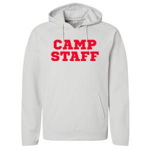 Camp Staff Performance Fleece Hoodie