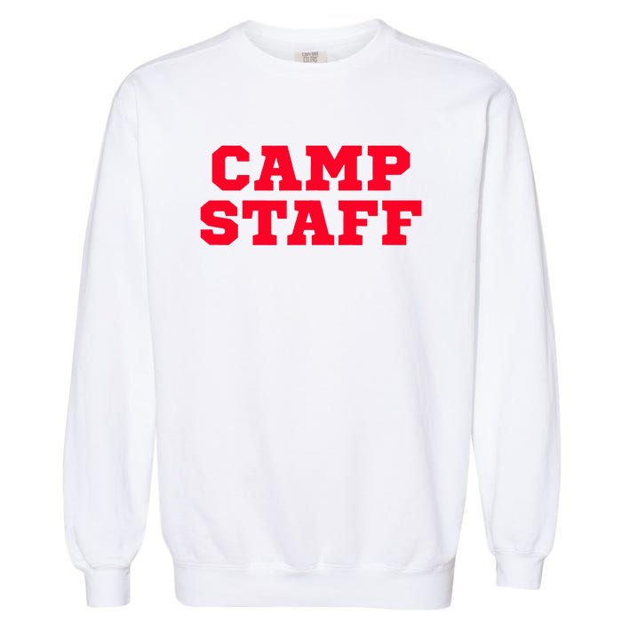 Camp Staff Garment-Dyed Sweatshirt