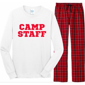 Camp Staff Long Sleeve Pajama Set