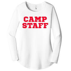 Camp Staff Women's Perfect Tri Tunic Long Sleeve Shirt