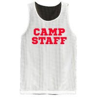 Camp Staff Mesh Reversible Basketball Jersey Tank