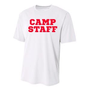 Camp Staff Performance Sprint T-Shirt