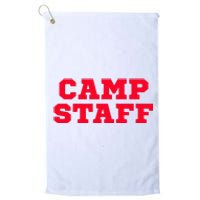 Camp Staff Platinum Collection Golf Towel