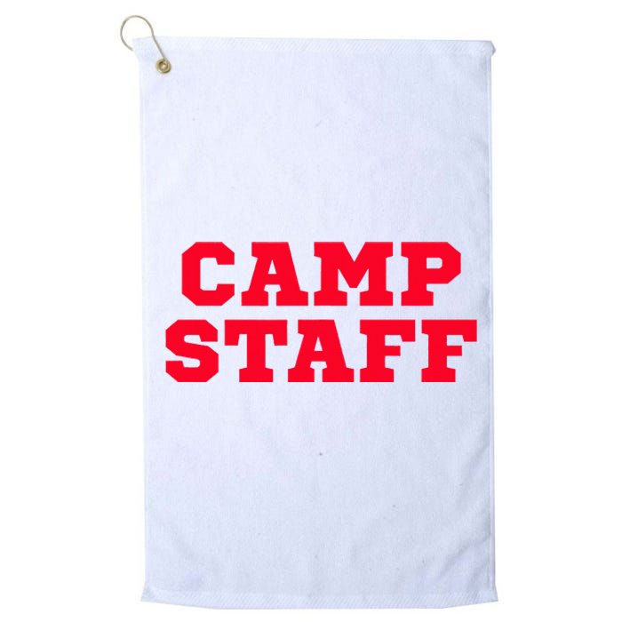 Camp Staff Platinum Collection Golf Towel