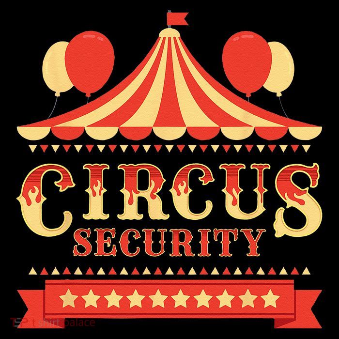 Circus Security Circus Birthday Party Circus Costume Tall T-Shirt