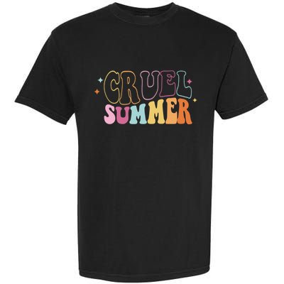 Cruel Summer Colorful Groovy Garment-Dyed Heavyweight T-Shirt
