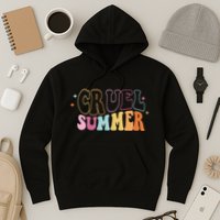Cruel Summer Colorful Groovy Hoodie