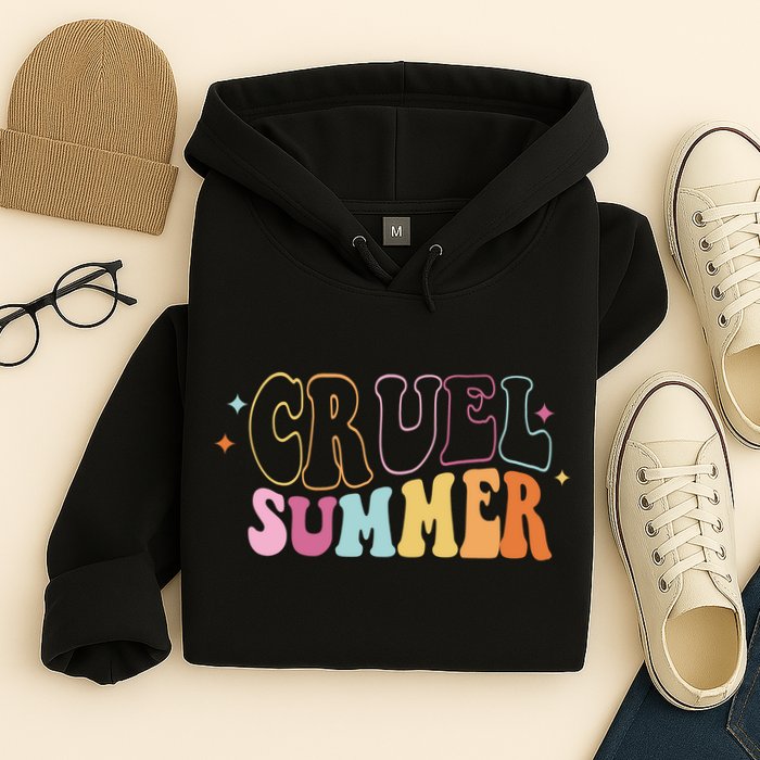 Cruel Summer Colorful Groovy Hoodie