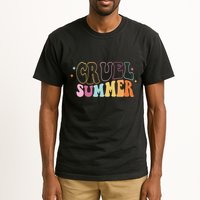 Cruel Summer Colorful Groovy Tall T-Shirt