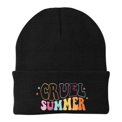 Cruel Summer Colorful Groovy Beanie