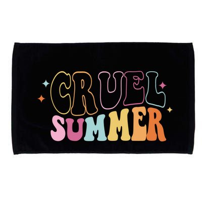 Cruel Summer Colorful Groovy Microfiber Hand Towel