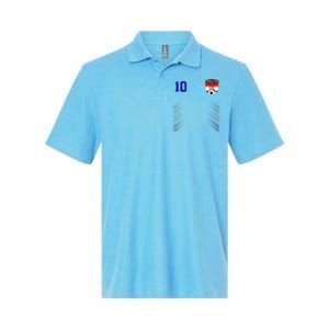 Croatia Soccer Croatian Football Retro 10 Jersey Softstyle Adult Sport Polo