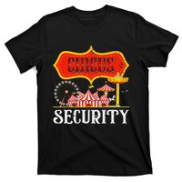 Circus Security Carnival Costume Carny Event Staff Circus T-Shirt