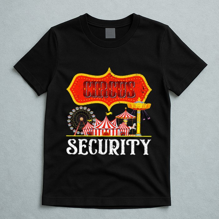 Circus Security Carnival Costume Carny Event Staff Circus T-Shirt