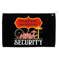 Circus Security Carnival Costume Carny Event Staff Circus Grommeted Golf Towel