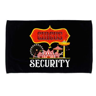 Circus Security Carnival Costume Carny Event Staff Circus Microfiber Hand Towel