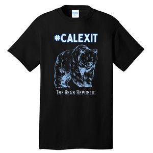 California Secession Calexit Bear Republic Tall T-Shirt