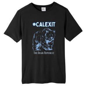 California Secession Calexit Bear Republic Tall Fusion ChromaSoft Performance T-Shirt