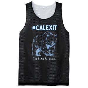 California Secession Calexit Bear Republic Mesh Reversible Basketball Jersey Tank